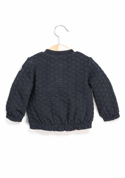 Veste bombers matelassée réversible Bébé Fille