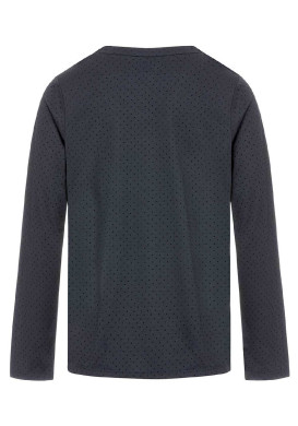 Blouse manches longues bleu marine Femme Blouse manches longues bleu marine Femme