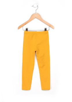 Legging long jaune Fille