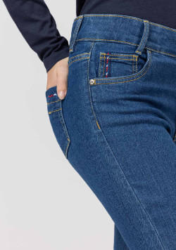 Jean bleu Femme