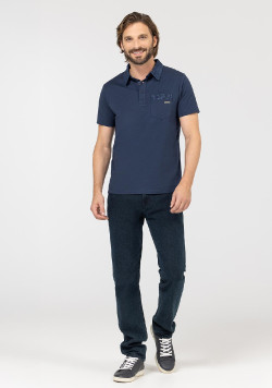 Jean Homme coupe droite denim rinse