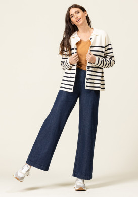 Gilet rayé Femme Gilet rayé Femme