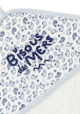 DRAP DE BAIN NATUREL ABAIN Sortie de bain Bébé