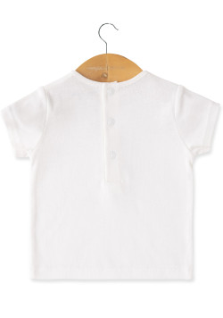SALOPETTE COURTE + HAUT NATUREL/ PECHE EFIR