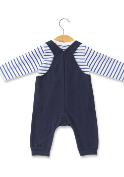 SALOPETTE LONGUE + HAUT INDIGO EGLEZY