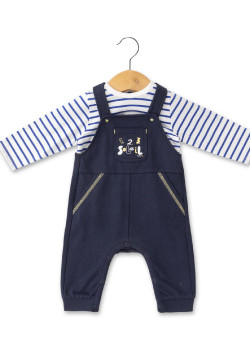 SALOPETTE LONGUE + HAUT INDIGO EGLEZY
