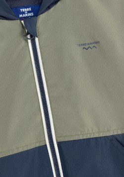 COUPE VENT INDIGO / KAKI XYLOPIAG
