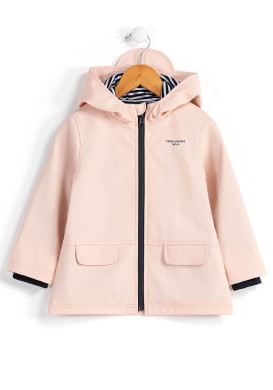 IMPER CIRE ROSE POUDRE FICIREC Ciré Fille à capuche rose poudré