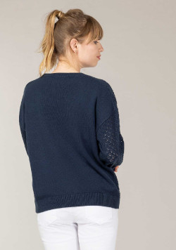 PULL INDIGO KAJOUR