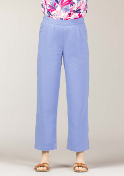 PANTALON BLEU LAVANDE PILOT