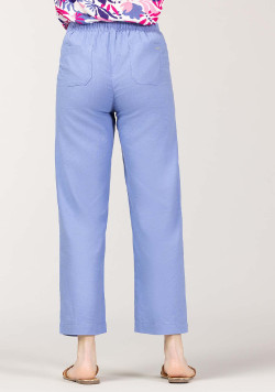 PANTALON BLEU LAVANDE PILOT